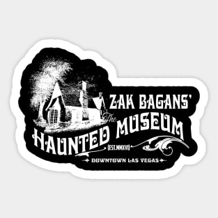 Zak Bagans' The Haunted Museum Sticker